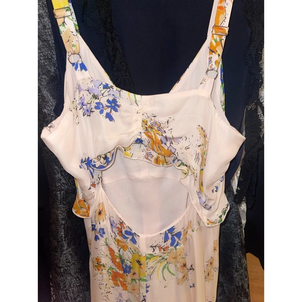 NWOT Beautiful Parker Floral Dress, Size 0 - Picture 5 of 6